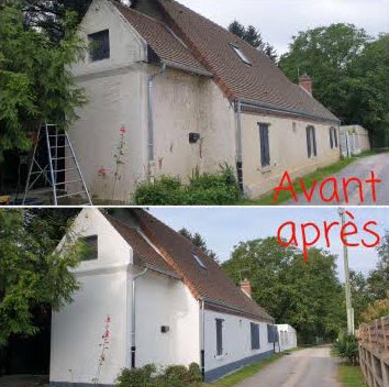 renovation peinture facade JDR Renovation Beauvais, Oise, Eure, Seine martime